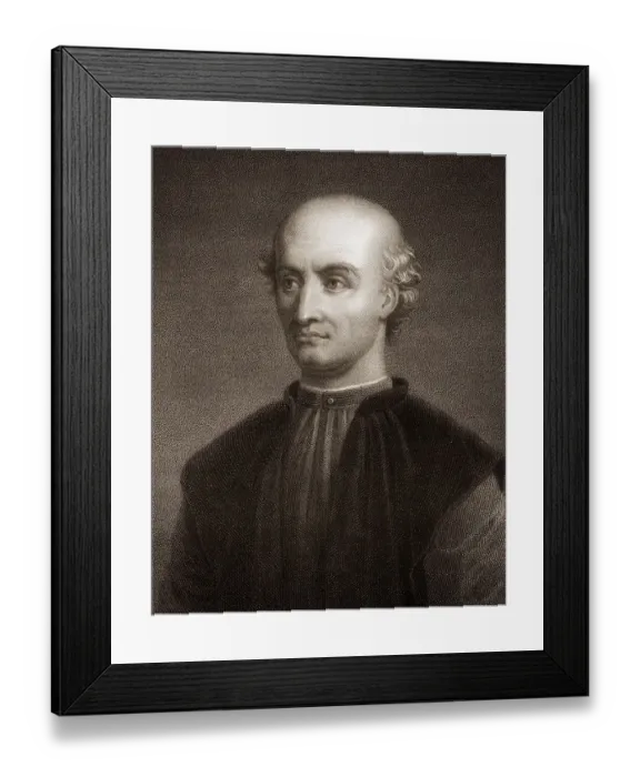 Framed Print : Donato Bramante, 1444 - 1514, an Italian architect of the Renaissance