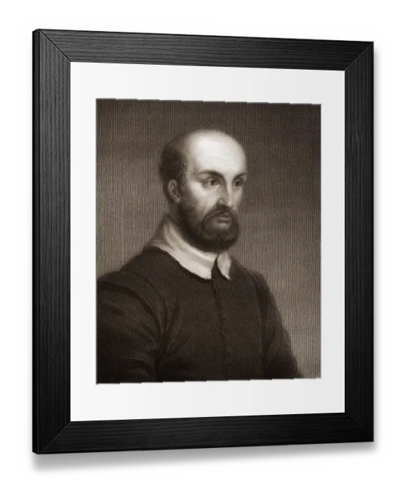 Framed Print : Andrea Palladio, 1508 - 1580, an Italian architect in the Republic of Venice