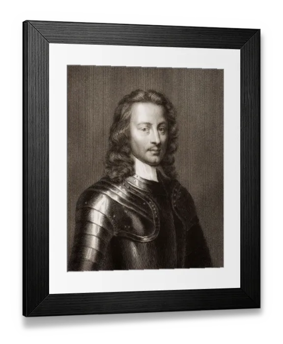 Framed Print : John Hampden, 1594 - 1643, a British politician