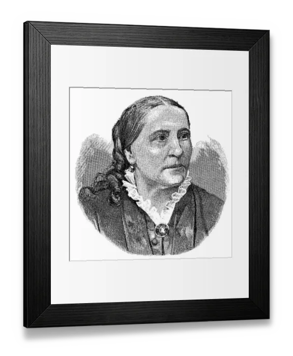 Framed Print : Maria Anna Loehn Siegel, 1830-1902 Framed Print : Maria Anna Loehn Siegel, 1830-1902
