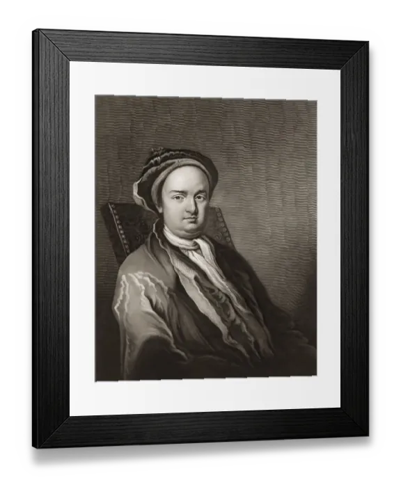 Framed Print : Edward Harley, 2nd Earl of Oxford and Earl Mortimer Framed Print : Edward Harley, 2nd Earl of Oxford and Earl Mortimer