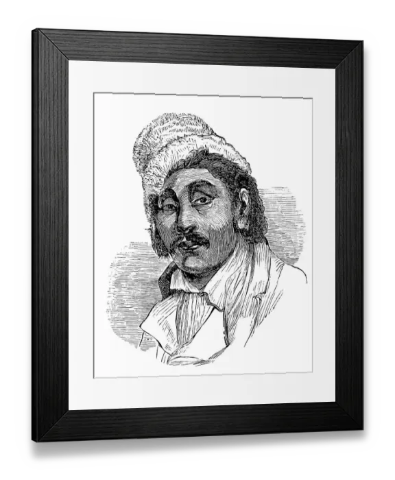 Framed Print : Feodor Iwanowitsch Kalmyk, 1763 - 1832