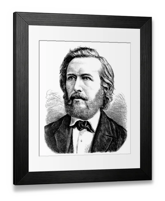 Framed Print : Ernst Heinrich Philipp August Haeckel Framed Print : Ernst Heinrich Philipp August Haeckel