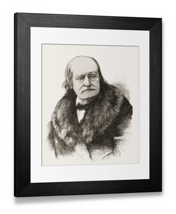 Framed Print : Henri Milne-Edwards, 1800 - 1885 Framed Print : Henri Milne-Edwards, 1800 - 1885