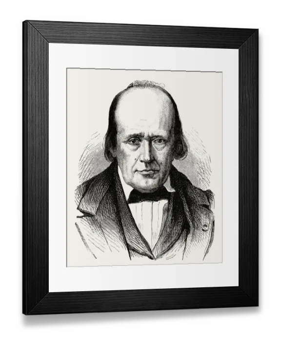 Framed Print : Henri Milne-Edwards, 1800 - 1885