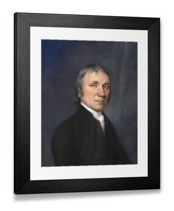 Framed Print : Joseph Priestley, 1733 -1804, English chemist Framed Print : Joseph Priestley, 1733 -1804, English chemist