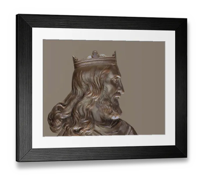 Framed Print : Chlodio, also Clodio, Clodius, Clodion Framed Print : Chlodio, also Clodio, Clodius, Clodion