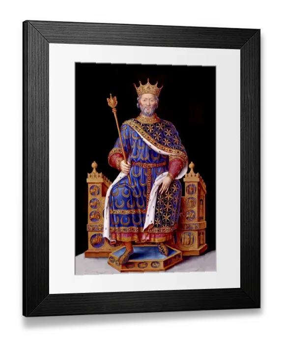 Framed Print : Chlothar I, Chlotachar or Clotaire, c Framed Print : Chlothar I, Chlotachar or Clotaire, c