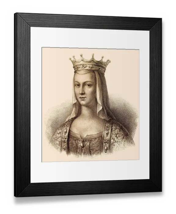 Framed Print : Anne of Kiev, born Anna Yaroslavna