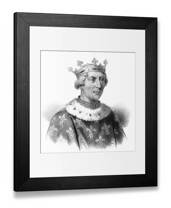 Framed Print : Louis VIII the Lion, Ludwig VIII Framed Print : Louis VIII the Lion, Ludwig VIII
