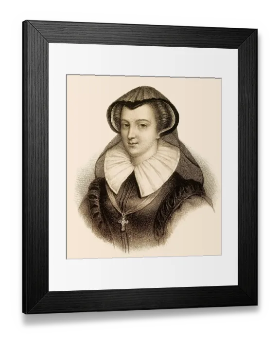 Framed Print : Mary, Queen of Scots, 1542-1587