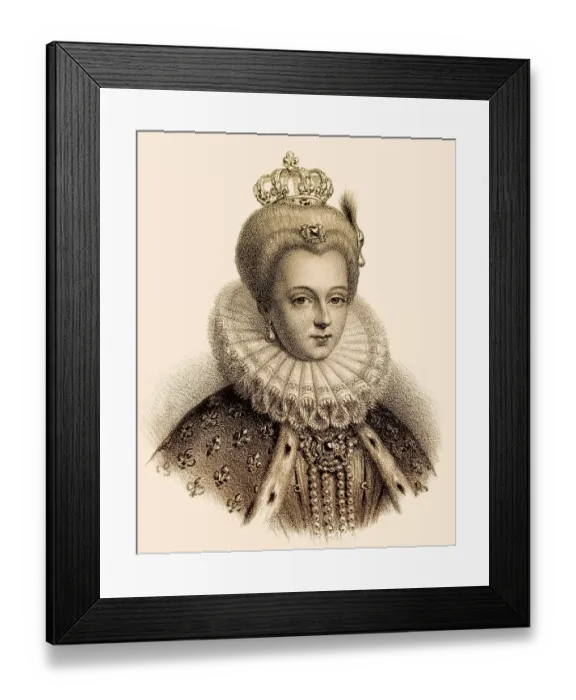 Framed Print : Louise of Lorraine, Louise de Lorraine Framed Print : Louise of Lorraine, Louise de Lorraine