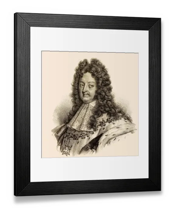 Framed Print : Louis XIV, 1638-1715, Louis the Great Framed Print : Louis XIV, 1638-1715, Louis the Great