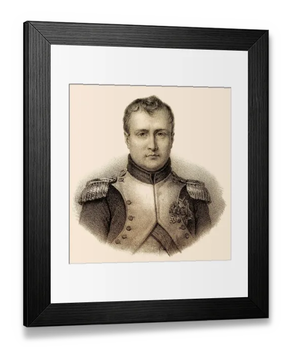 Framed Print : Napoleon Bonaparte, 1769-1821, Emperor of the French as Napoleon I Framed Print : Napoleon Bonaparte, 1769-1821, Emperor of the French as Napoleon I
