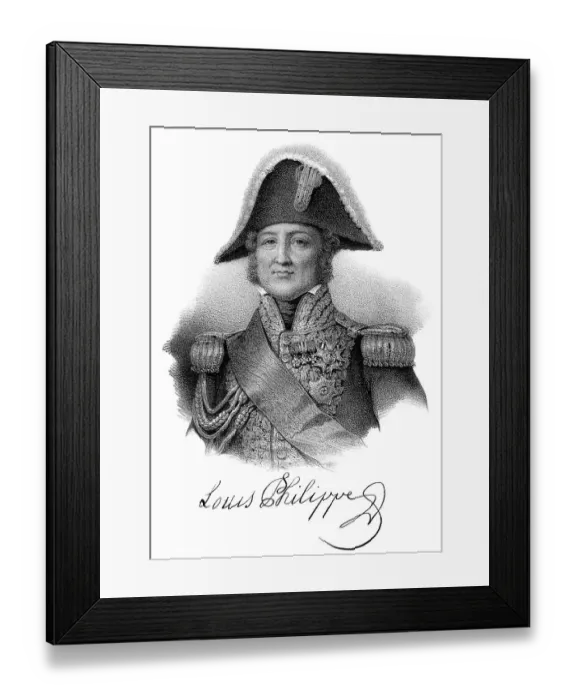 Framed Print : Louis Philippe I, 1773-1850, King of the French