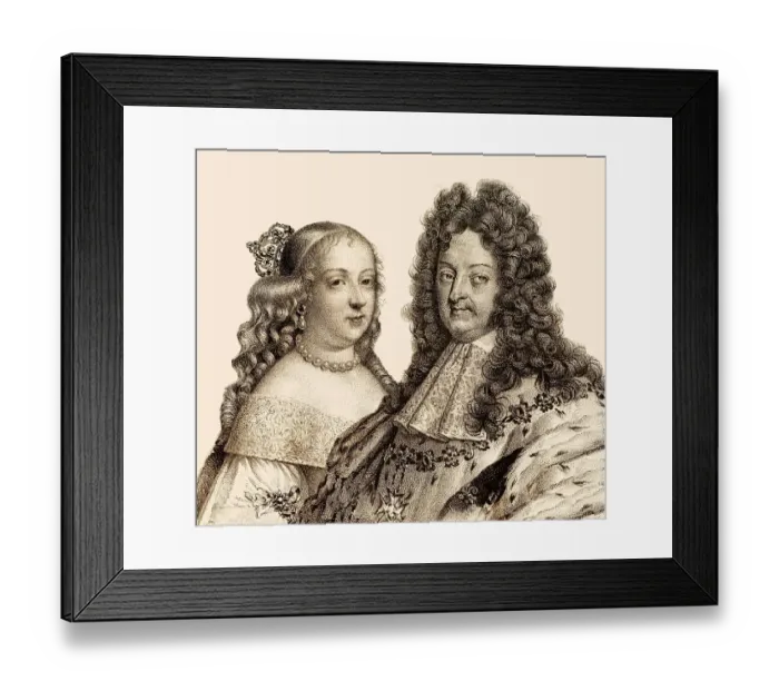 Framed Print : Louis XIV, 1638-1715, Louis the Great Framed Print : Louis XIV, 1638-1715, Louis the Great