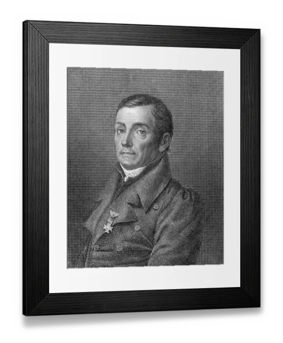 Framed Print : Johann Friedrich Roehr, 1777-1848