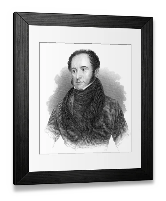 Framed Print : Theodore Edward Hook, 1788-1841