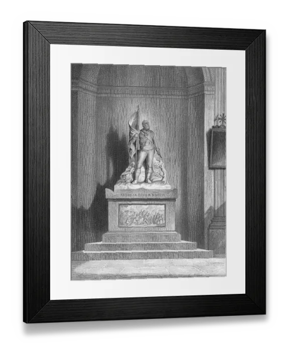 Framed Print : The tomb of Andreas Hofer, Hofkirche church