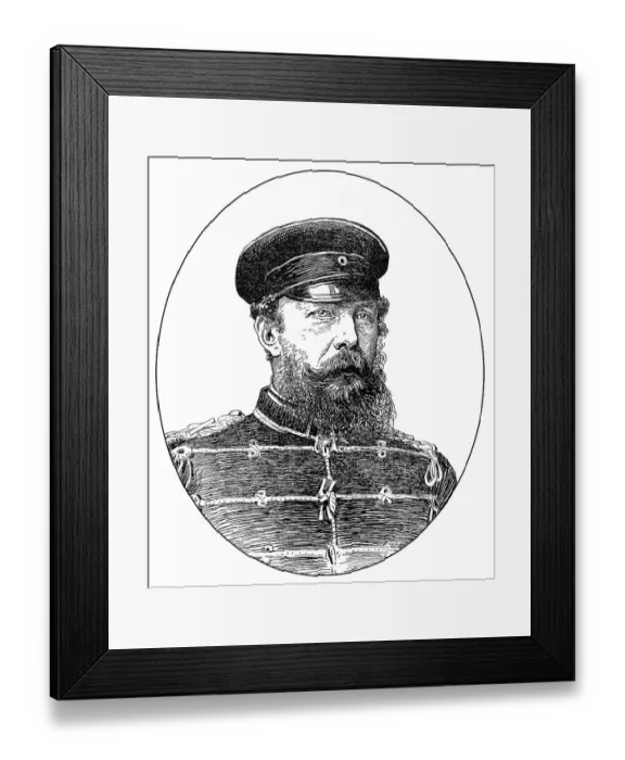 Framed Print : Friedrich Karl Nikolaus von Preussen Framed Print : Friedrich Karl Nikolaus von Preussen