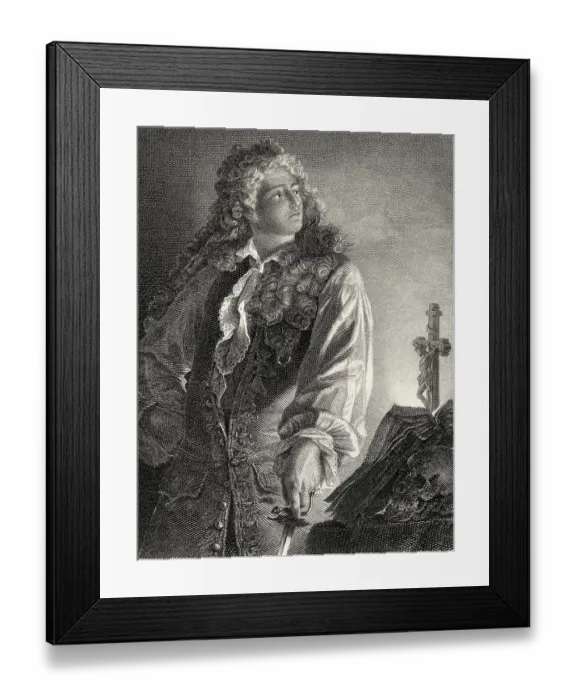 Framed Print : Prince, character from the novel The Ghost-Seer - From the papers of the Count of O or The Apparitionist by Friedrich Framed Print : Prince, character from the novel The Ghost-Seer - From the papers of the Count of O or The Apparitionist by Friedrich