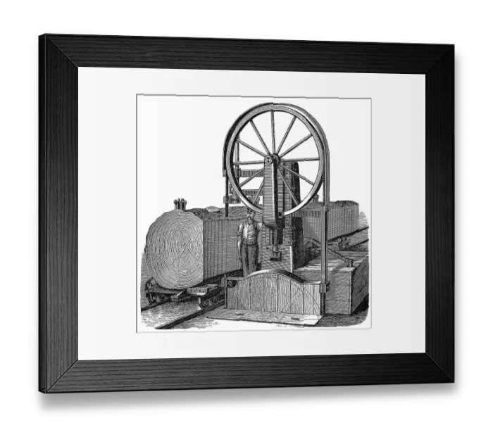 Framed Print : Historical illustration, 19th Century