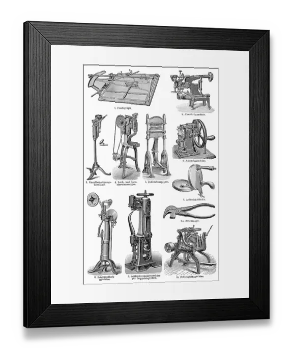Framed Print : Historical illustration, 19th Century Framed Print : Historical illustration, 19th Century