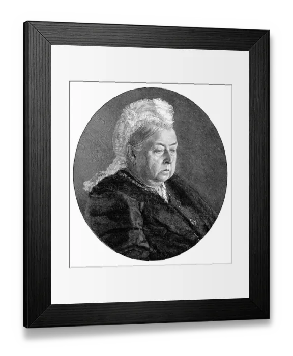 Framed Print : Queen Victoria or Alexandrina Victoria Framed Print : Queen Victoria or Alexandrina Victoria