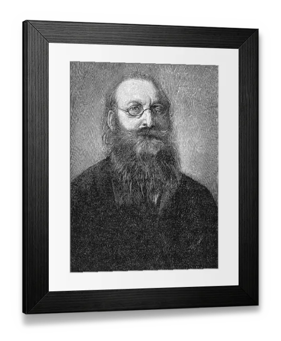 Framed Print : Louis Anzengruber, 1839 - 1889 Framed Print : Louis Anzengruber, 1839 - 1889