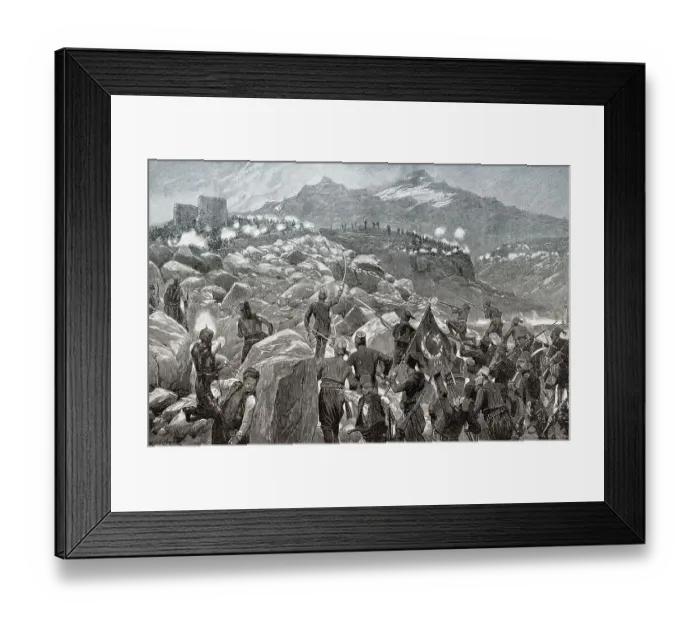 Framed Print : The Greco-Turkish War of 1897, or the Thirty Days War