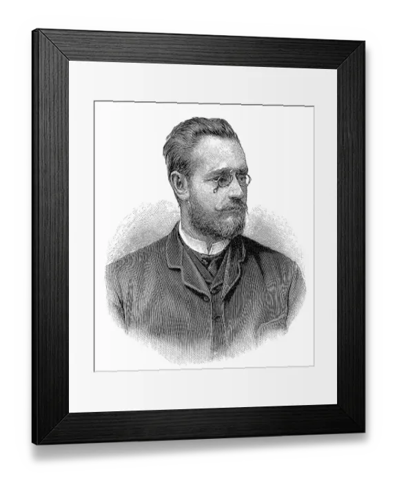 Framed Print : Carl Auer Freiherr von Welsbach