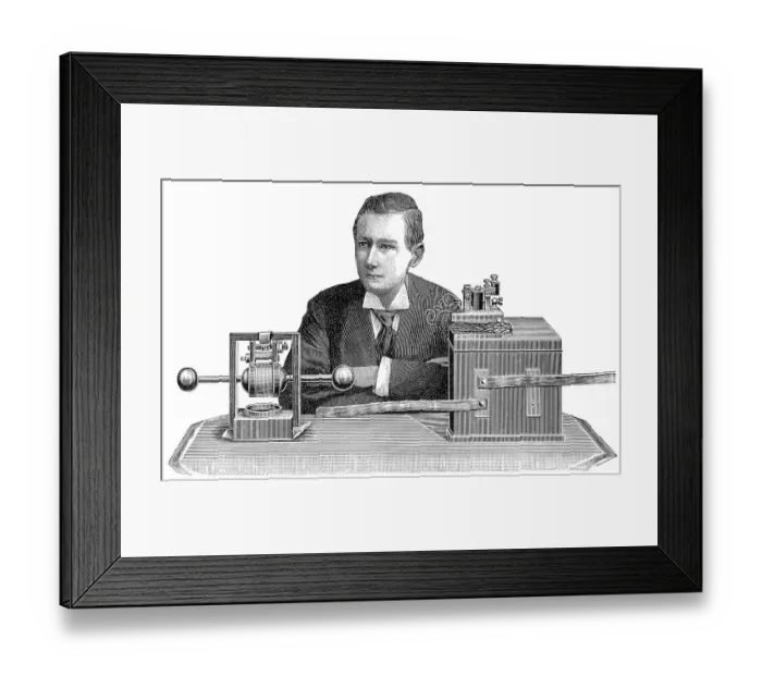 Framed Print : Guglielmo Marconi, 1st Marquis of Marconi