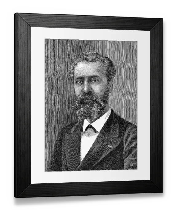 Framed Print : Ferdinand Frederick Henri Moissan