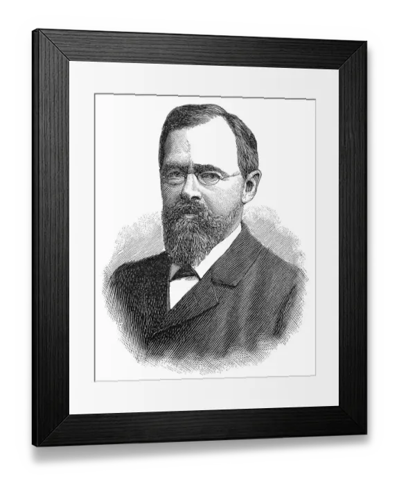 Framed Print : Carl Paul Gottfried Linde, Ritter von Linde