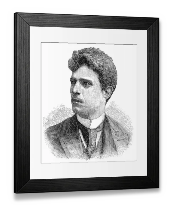 Framed Print : Pietro Antonio Stefano Mascagni