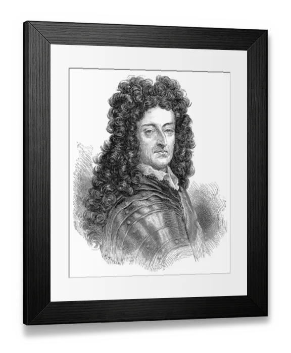 Framed Print : William III & II, 1650 - 1702, Prince of Orange
