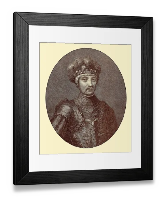 Framed Print : Edward Prince of Wales 1330 - 1376 Framed Print : Edward Prince of Wales 1330 - 1376