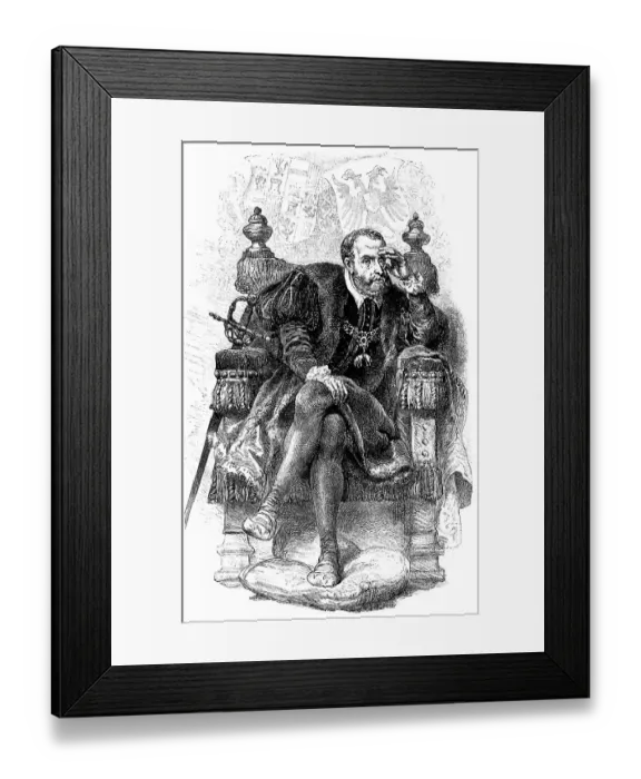 Framed Print : Emperor Charles V, 1500 - 1558 Framed Print : Emperor Charles V, 1500 - 1558
