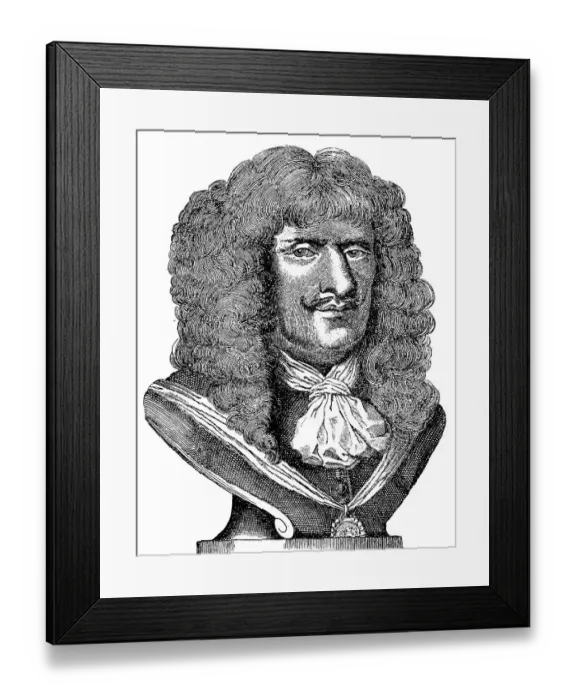 Framed Print : Prince Georg Friedrich of Waldeck 1620 - 1692 Framed Print : Prince Georg Friedrich of Waldeck 1620 - 1692