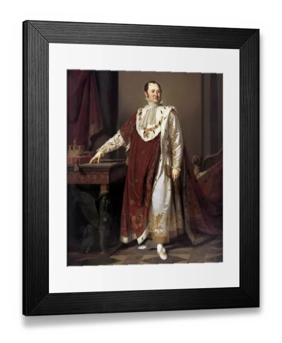 Framed Print : Maximilian I Joseph or Max Joseph Framed Print : Maximilian I Joseph or Max Joseph