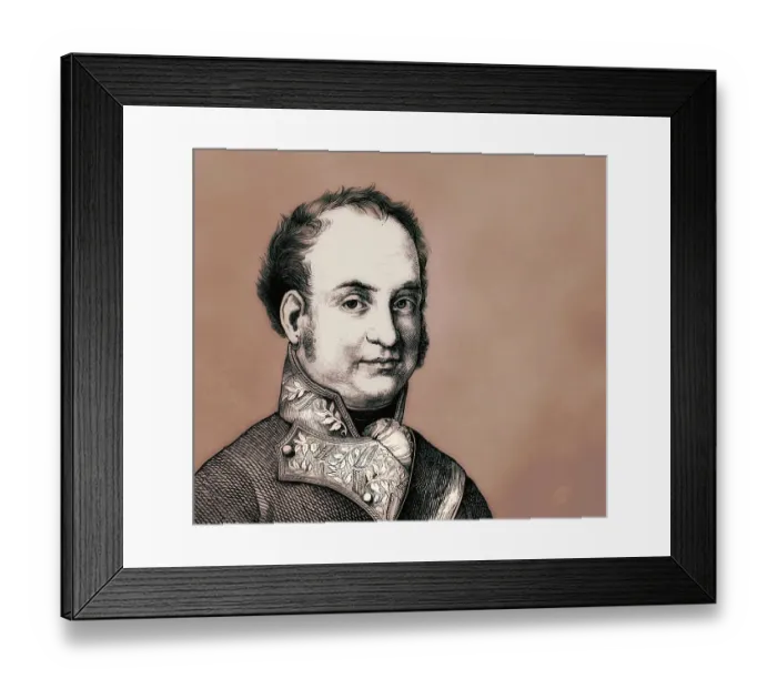 Framed Print : Maximilian I Joseph or Max Joseph Framed Print : Maximilian I Joseph or Max Joseph
