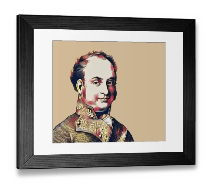 Framed Print : Maximilian I Joseph or Max Joseph