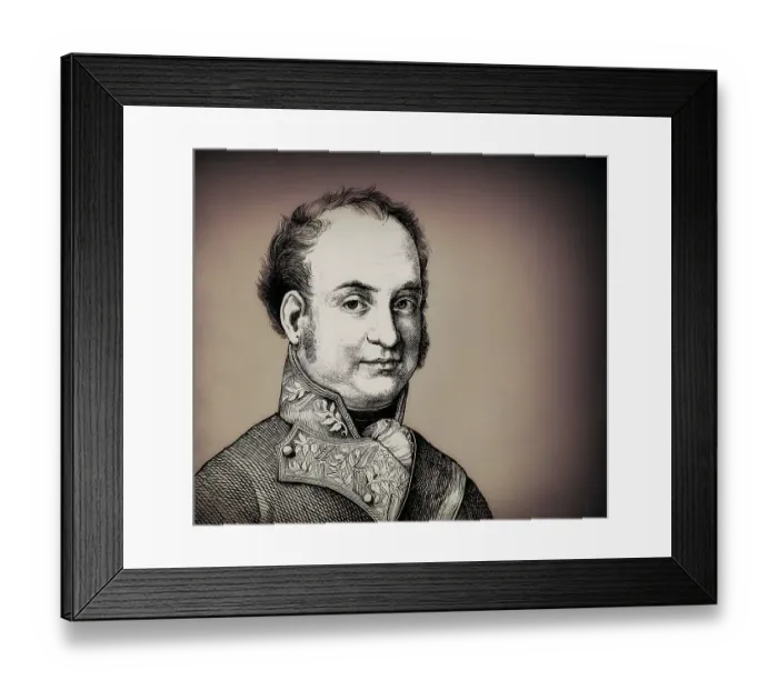 Framed Print : Maximilian I Joseph or Max Joseph