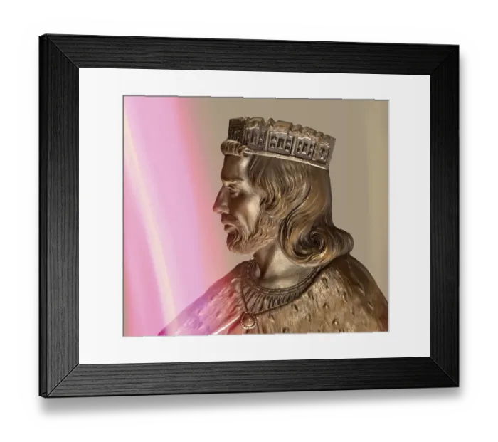 Framed Print : Theuderic I, Thierry I or Theuderich I Framed Print : Theuderic I, Thierry I or Theuderich I