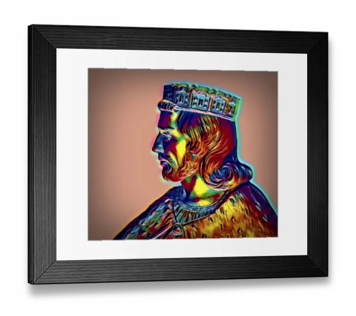 Framed Print : Theuderic I, Thierry I or Theuderich I Framed Print : Theuderic I, Thierry I or Theuderich I