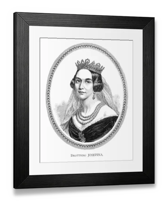 Framed Print : Josephine of Leuchtenberg (Josephine Maximilienne Eugenie Napoleone) (14 March 1807) Framed Print : Josephine of Leuchtenberg (Josephine Maximilienne Eugenie Napoleone) (14 March 1807)