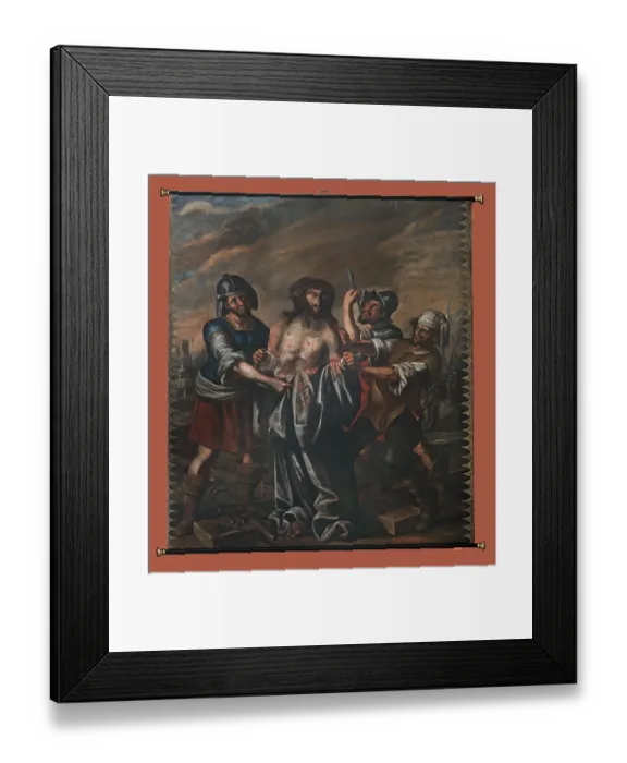 Framed Print : Restored Lenten cloth in Rottweil Minster