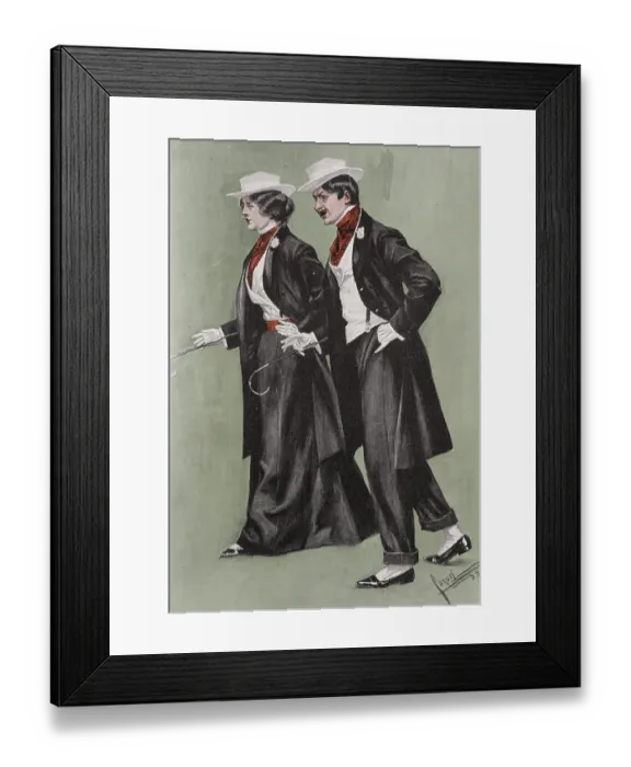 Framed Print : Woodcut Pictures from the Big City