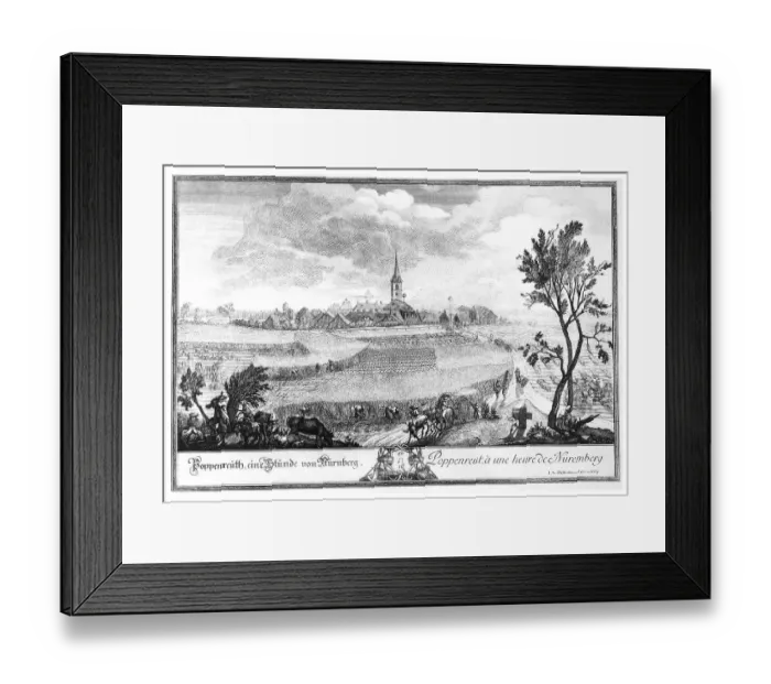 Framed Print : Poppenreuth, an hour from Nuremberg Framed Print : Poppenreuth, an hour from Nuremberg