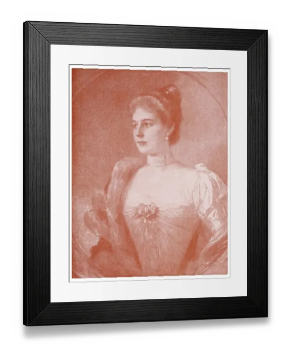 Framed Print : Countess Margitta Doenhoff, an illustration from Moderne Kunst in Meisterholzschnitten Framed Print : Countess Margitta Doenhoff, an illustration from Moderne Kunst in Meisterholzschnitten